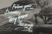 Burelom script, a Script Font by NAUM (Thumbnail 2 of 6)