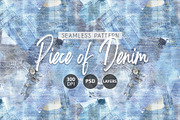 Piece of Denim - Seamless Patterns, a Pattern Graphic by texvogue (Thumbnail 1 of 20)
