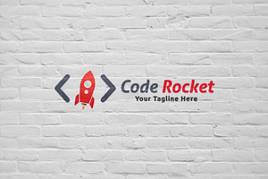 Code Rocket Logo