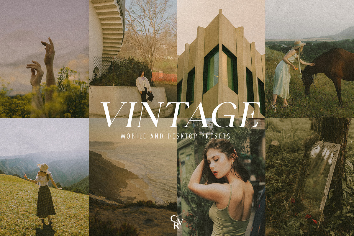 20 Vintage Lightroom Presets, a Preset Add-On by CVR Presets (Photo 1 of 6)