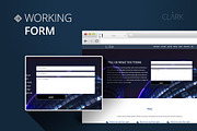 Clark - A corporate landing page, a HTML Template by revolumia (Thumbnail 4 of 5)