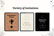 30 Mysticism Invitation Templates, a Templates & Theme by TemplateCastleStore (Thumbnail 2 of 10)