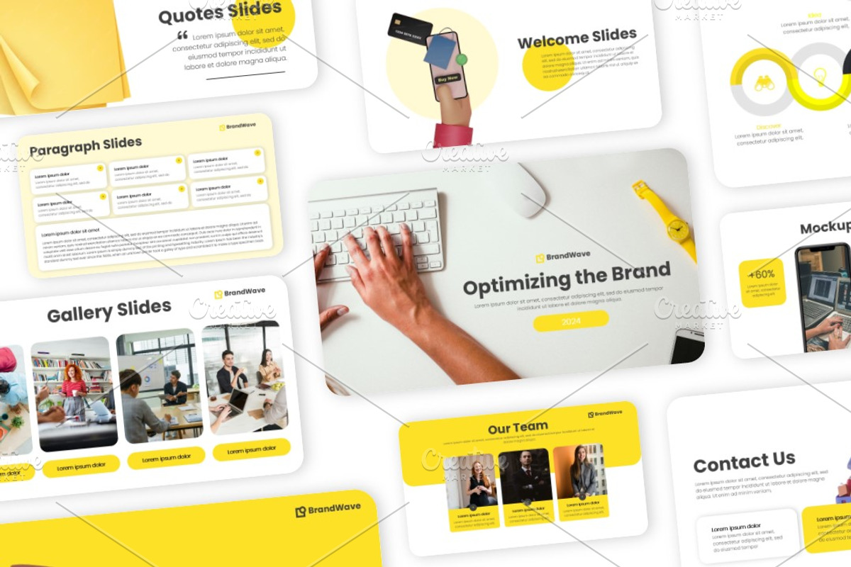 Brandwave Presentation, a Presentation Template by Interpitch (Photo 1 of 8)