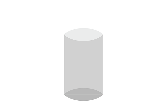 Pillow Shaped Box Template preview 3