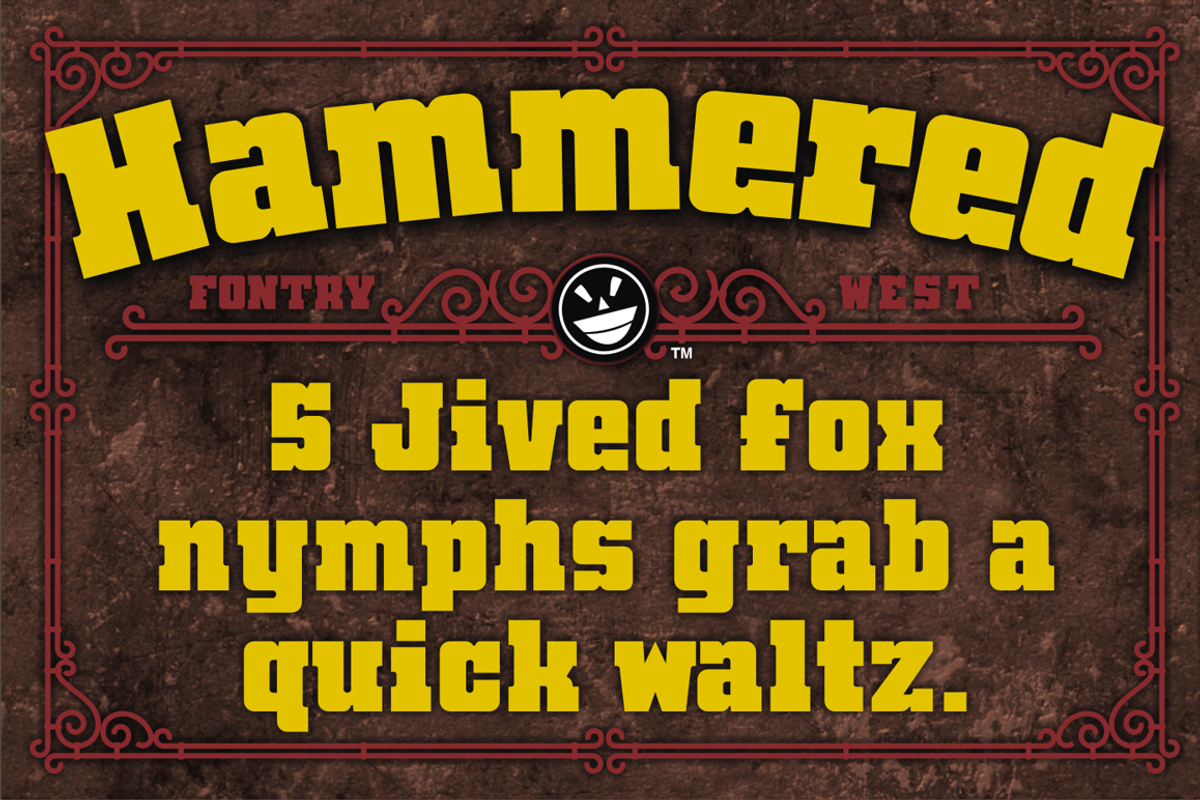 FTY Overkill Condensed, a Sans Serif Font by Fontry West (Photo 5 of 9)