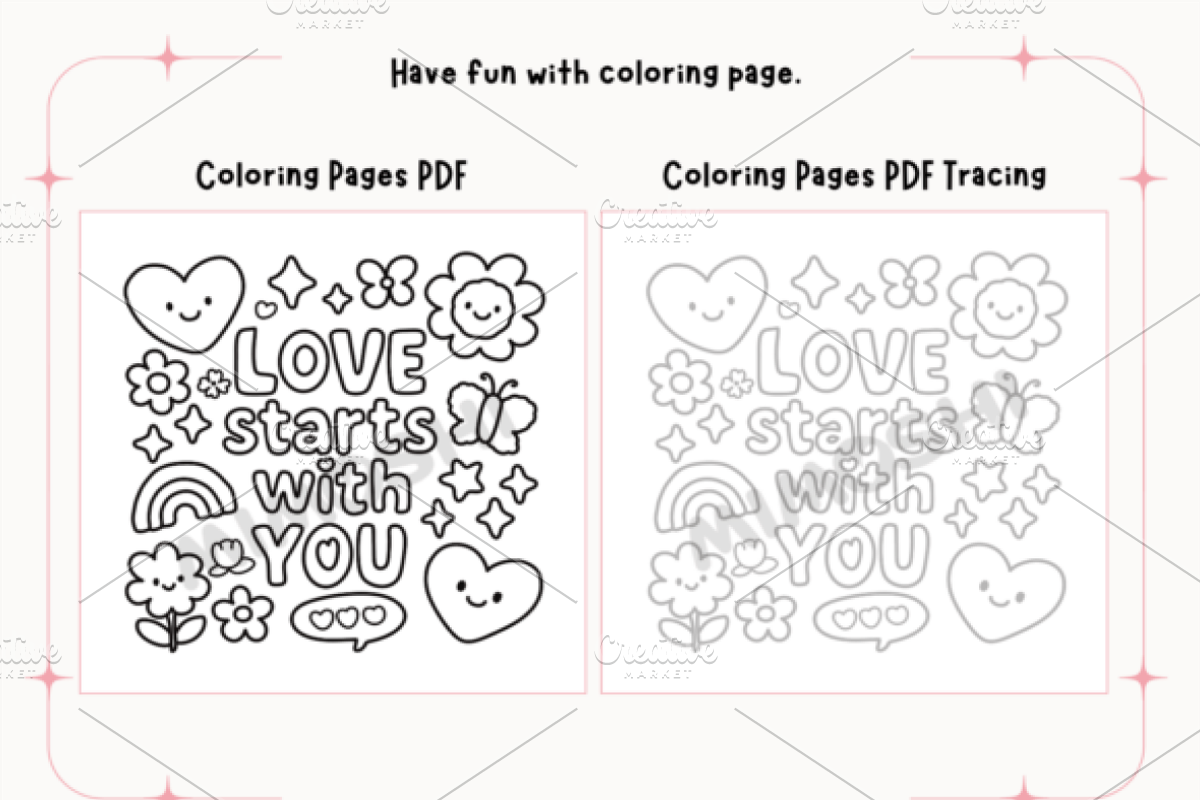 Motivational Love Quotes, a Decorative Illustration by Design Station (Photo 4 of 5)