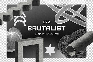 Brutalist Concrete Elements