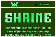 my golden star font, a Font by weknow (Thumbnail 2 of 5)