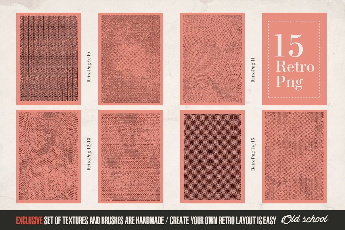 Retro Set, a Texture Graphic by Retro Machine (Photo 5 of 7)