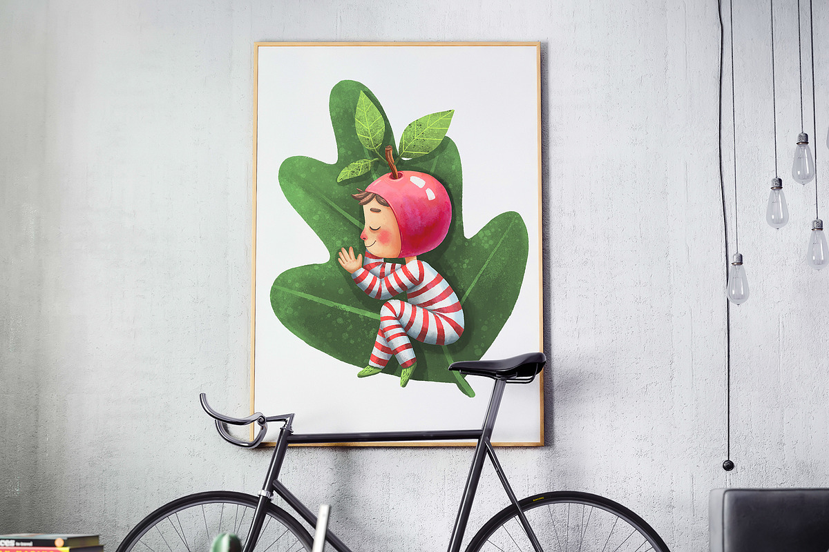 Fruit Babies - Clipart Set, an Education Illustration by Mashamashastu (Photo 9 of 11)