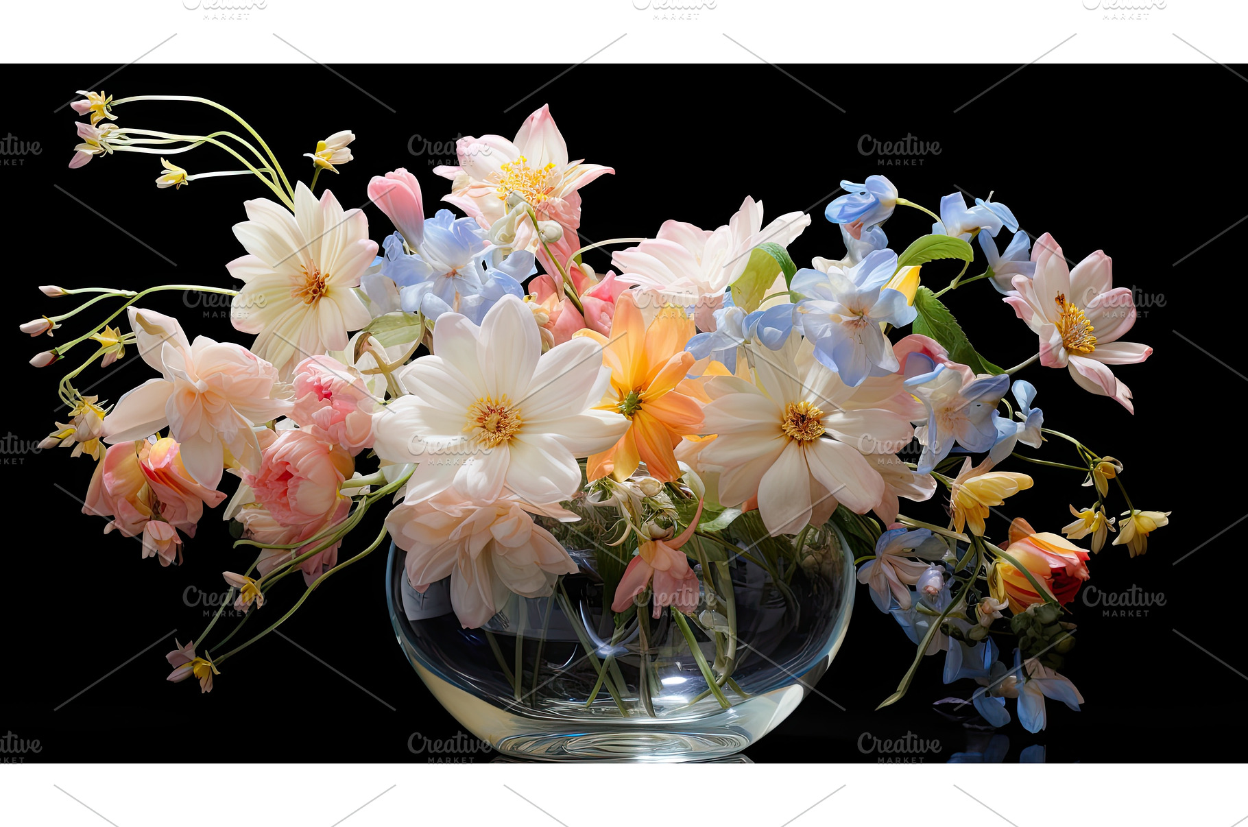 pink baby flowers ai generated, a Person Photo by pikepicture