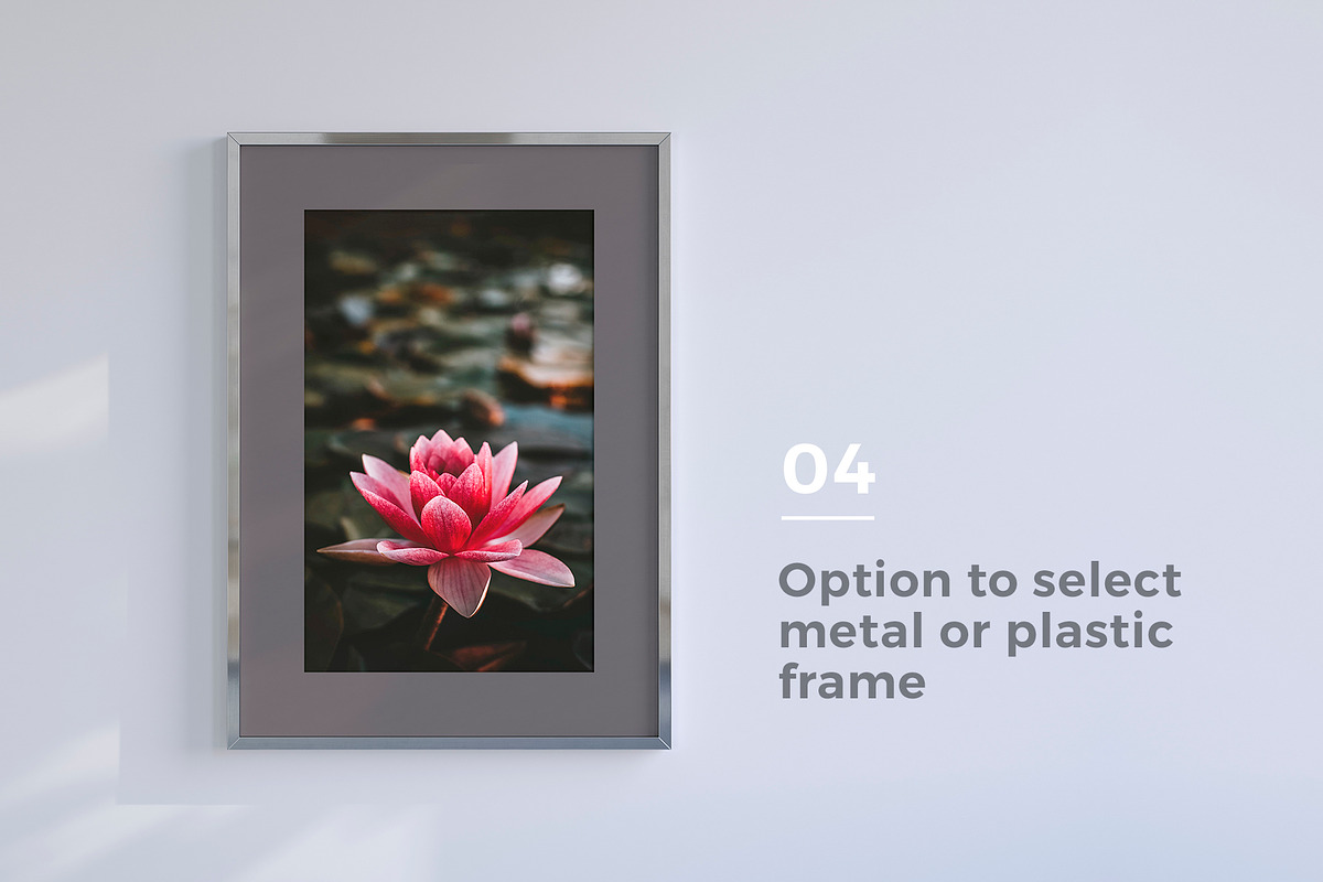Frame mockup, a Print Template by Pykhtik Design Shop (Photo 5 of 6)