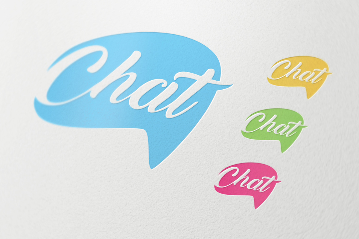 Chat Social Media Business Symbol, a Branding & Logo Template by Toko Pak Sabar (Photo 1 of 7)