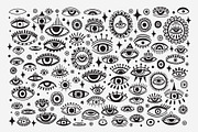Third eye - illustration and pattern, a Decorative Illustration by Moonflora (Thumbnail 2 of 8)