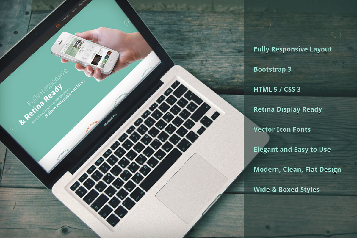 Inspire Bootstrap Responsive Theme, a Bootstrap Template by IceTemplates
