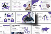 Business Presentation Template, a Presentation Template by Pixelpick (Thumbnail 1 of 5)