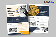 Corporate Business Flyer Template, a Flyer Template by NorthPeak (Thumbnail 1 of 6)