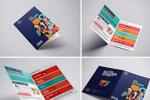 College University Bi-Fold Brochure, a Brochure Template by azadcsstune