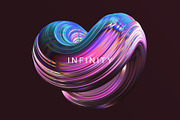 Infinity: 3D Chromatic Shapes, an Object Graphic by RuleByArt (Thumbnail 24 of 24)