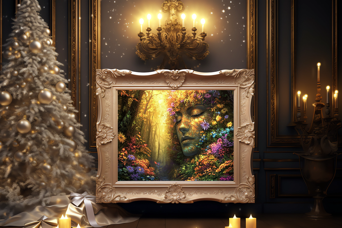 Fantasy Enchanted Forest  Paper, a Background Graphic by LA Design (Photo 8 of 10)