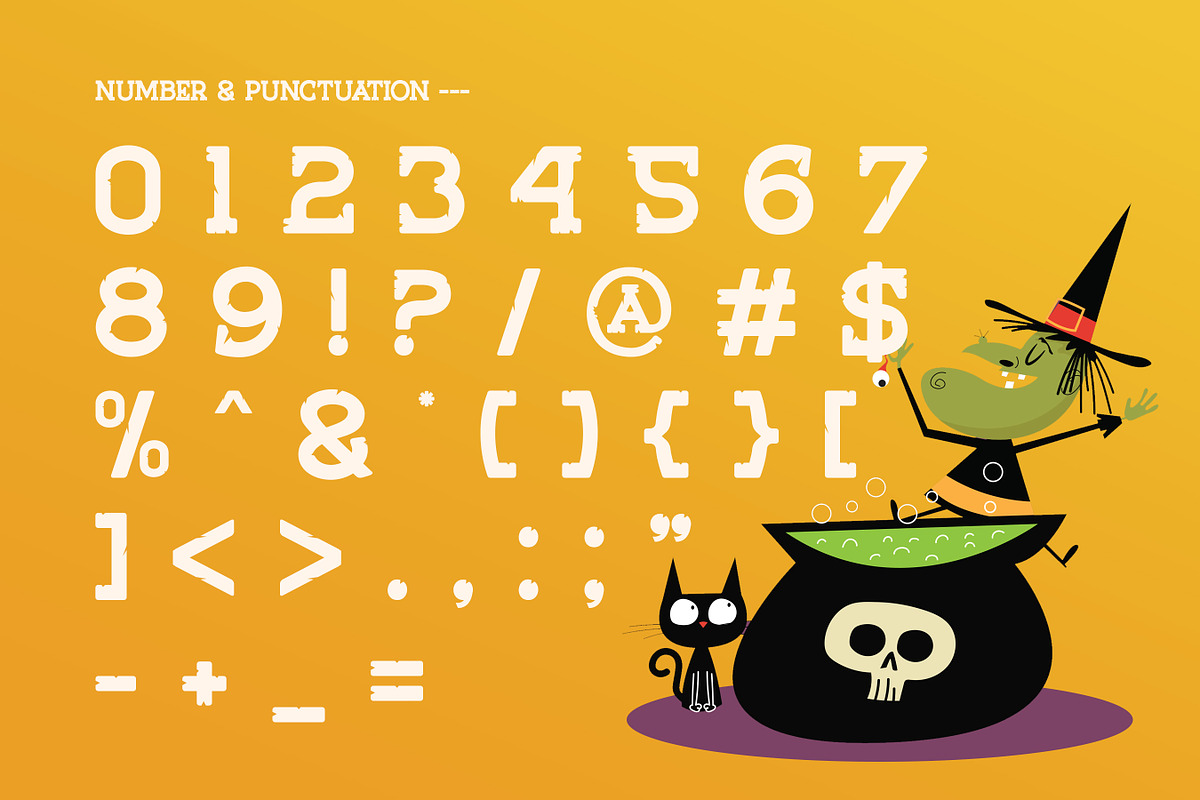 Velnor - Halloween Display Font, a Slab Serif Font by Flawless And Co (Photo 8 of 10)