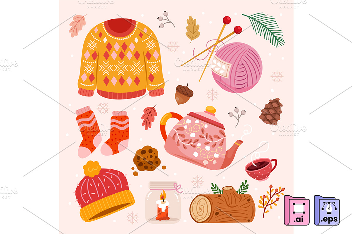 Winter Elements Collection, an Object Graphic by MISS CHATZ (Photo 3 of 3)