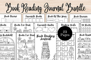 Book Reading Journal Beginners Pack