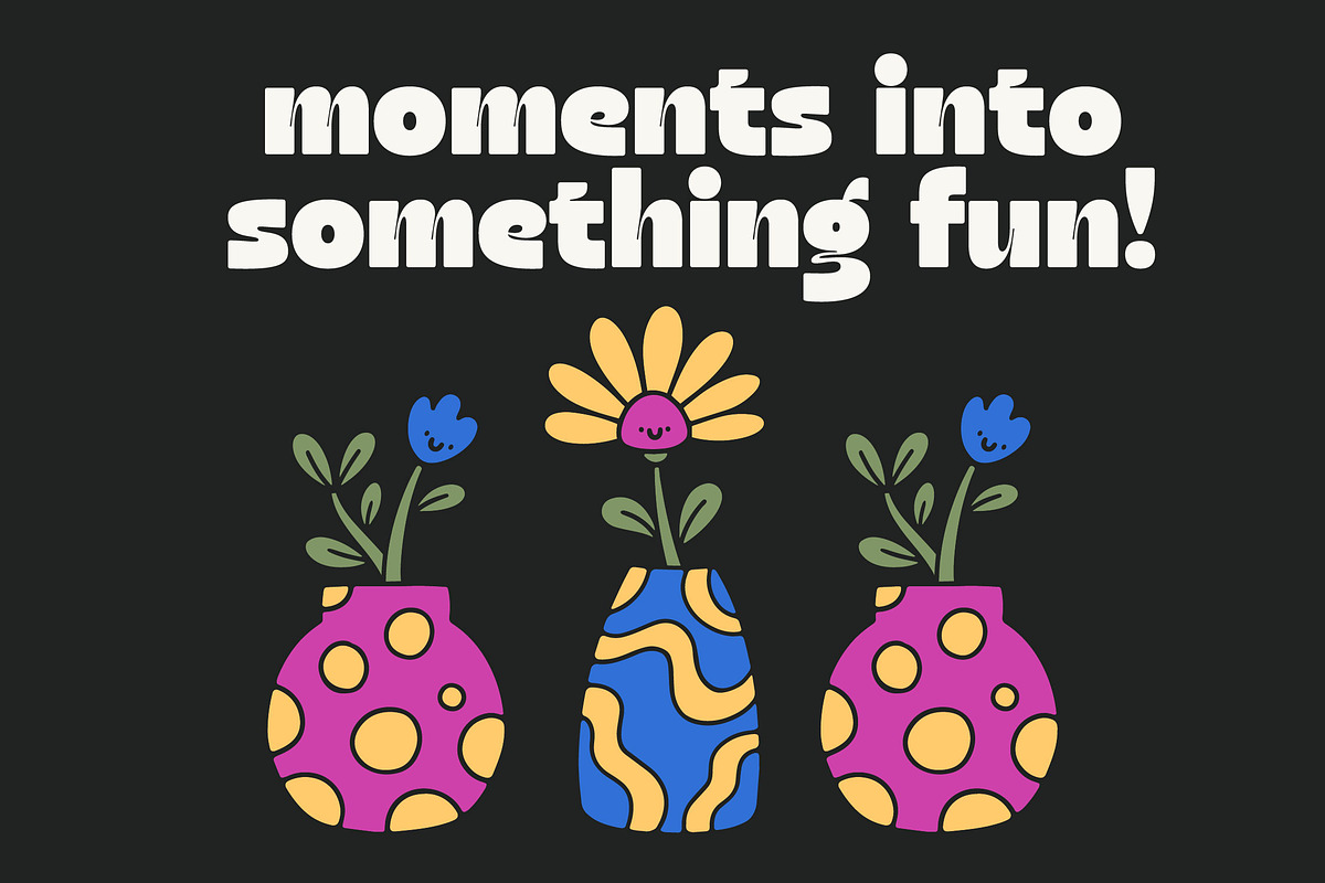 Magot Groovy Retro Display Font, a Sans Serif Font by timelesstype.co (Photo 12 of 20)