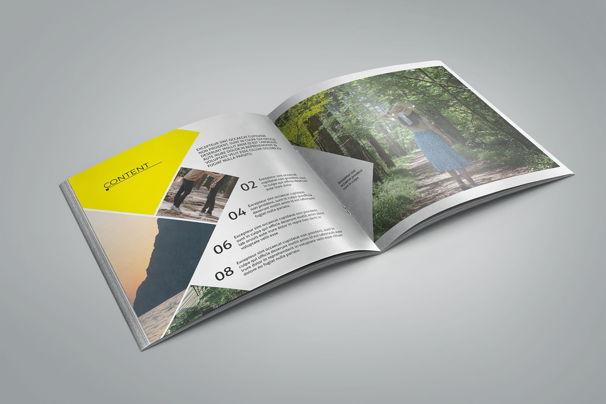 Minimal Square Portfolio, a Brochure Template by Template Shop (Photo 3 of 7)