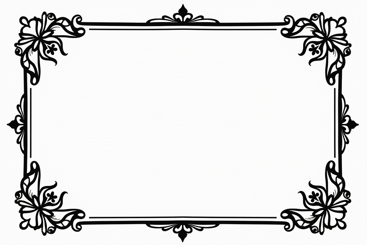 Ornate Silhouette Vector Designs, an Illustration by jahid234 (Photo 3 of 9)