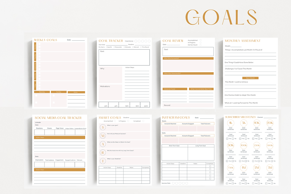 2023 Blogging Planner, a Stationery Template by Marketing Templates Co. (Photo 5 of 11)
