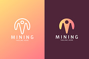Letter M Logo Mining Industry, a Branding & Logo Template by Signatoro (Thumbnail 2 of 3)