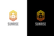 Sunrise Landscape Nature Logo, a Branding & Logo Template by Amadul11 (Thumbnail 2 of 5)