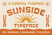 Sunside Typeface | Coastal Font, a Sans Serif Font by NienowBrand (Thumbnail 1 of 4)