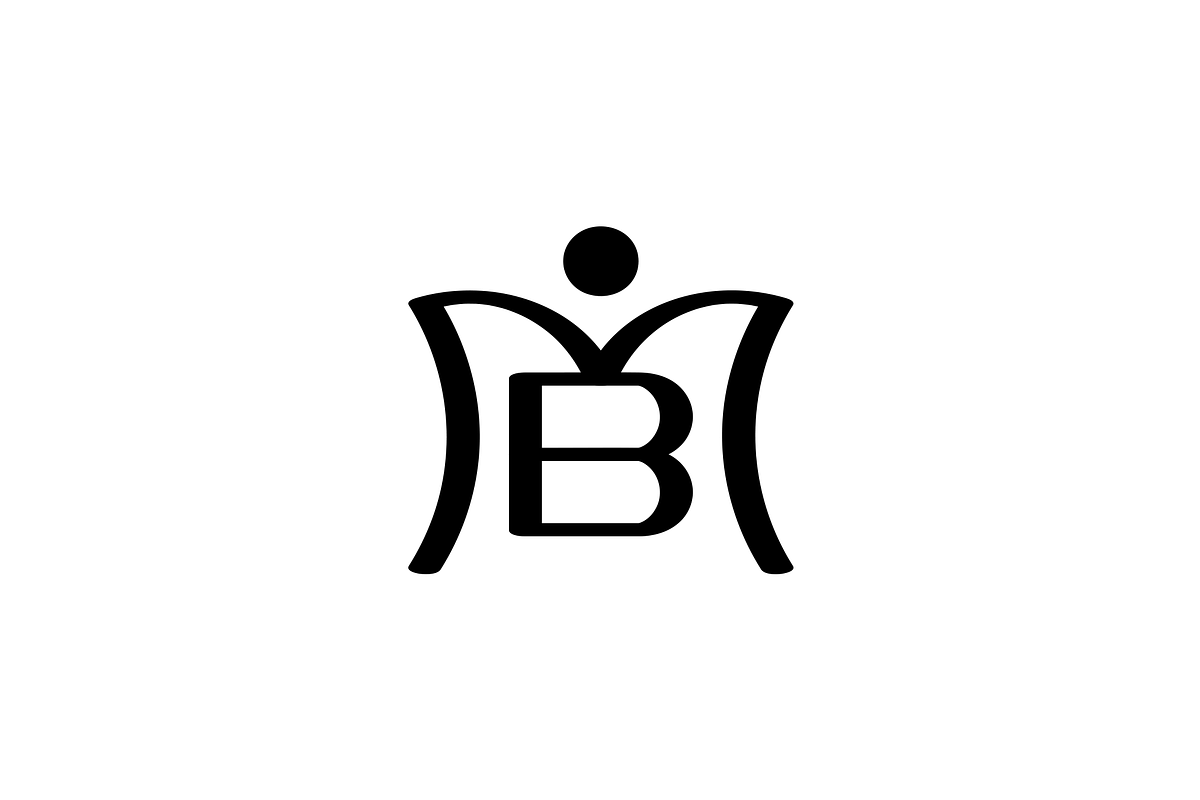Minimalist Initials MB People Logo, a Branding & Logo Template by Luxury Logos (Photo 3 of 4)