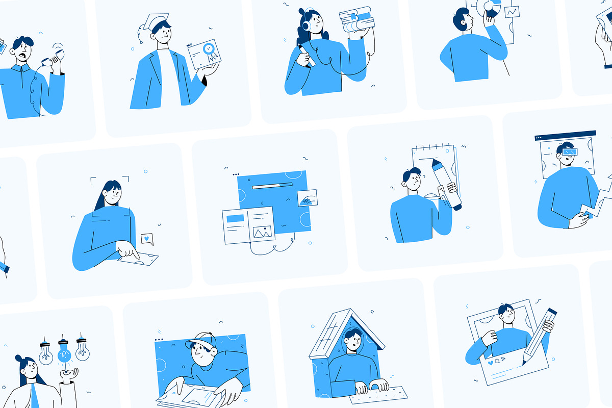 140 Animated Tech and Business, a Technology Illustration by Vectors Market (Photo 3 of 5)