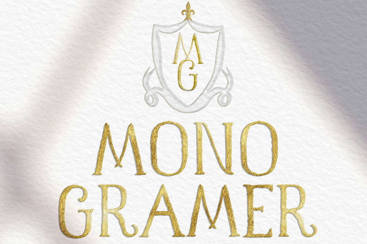 Monogramer. Hand-Drawn Serif Font, a Serif Font by LABFcreations (Photo 12 of 13)