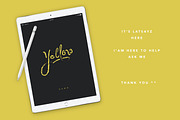 Its Miss Balley, a Script Font by It's Latsayz (Thumbnail 7 of 7)