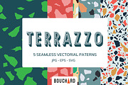 Terrazzo Vectorial Patterns, a Pattern Graphic by Bouchard Designs (Thumbnail 1 of 7)