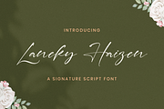 Laneky Haizen - Signature Script Fon, a Script Font by StringLabs (Thumbnail 1 of 9)