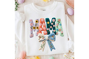 Floral Mama Png Latch Hook Yarn Mama, an Illustration by Designking (Thumbnail 4 of 6)