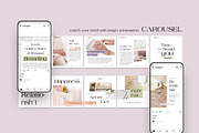 Blog & News Room Instagram CANVA PS, a Social Media Template by Eviory (Thumbnail 13 of 26)