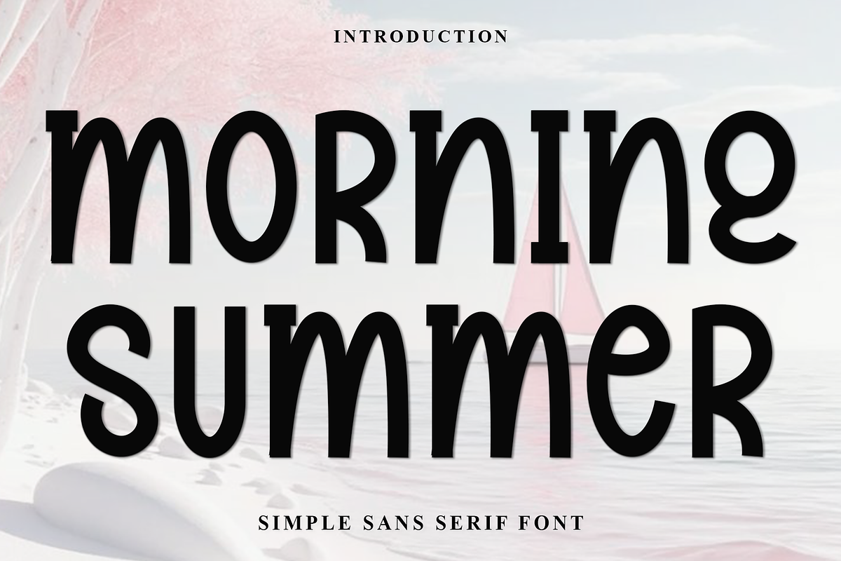Morning Summer, a Script Font by FreshTypeINK (Photo 1 of 7)
