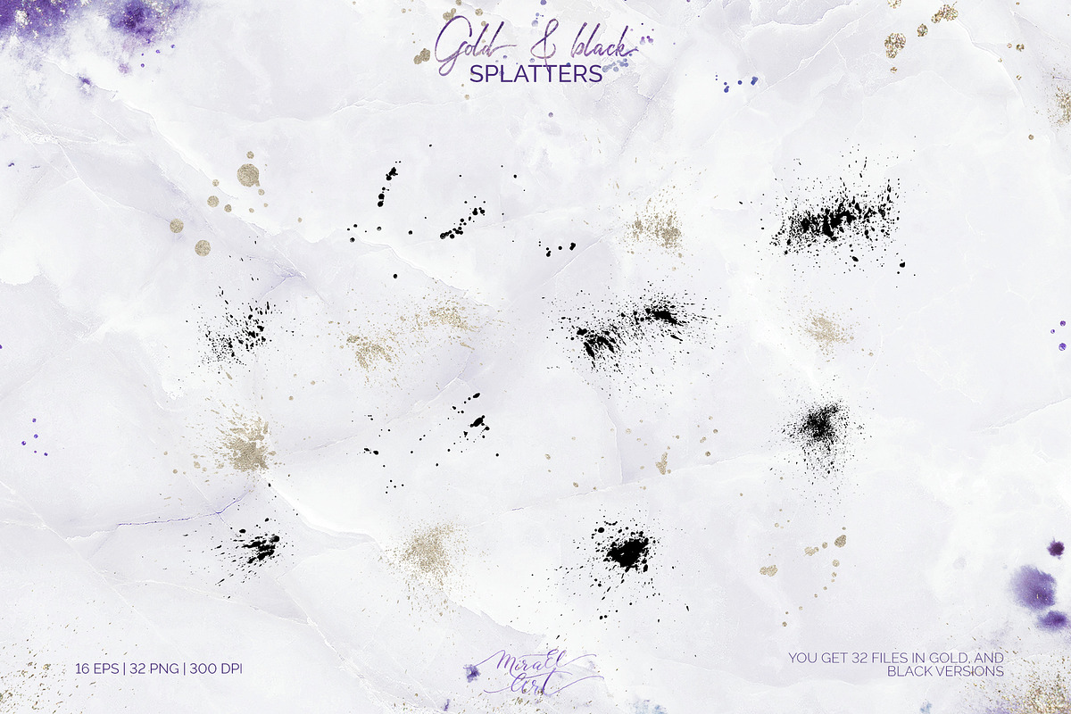 Violet Aura. Abstract design, a Texture Illustration by MiraEl Art (Photo 27 of 29)