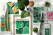 Tropical Flowers | Wall Art Creator, an Object Graphic by Leleka.Store (Thumbnail 2 of 15)