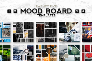 25 Mood Board Templates