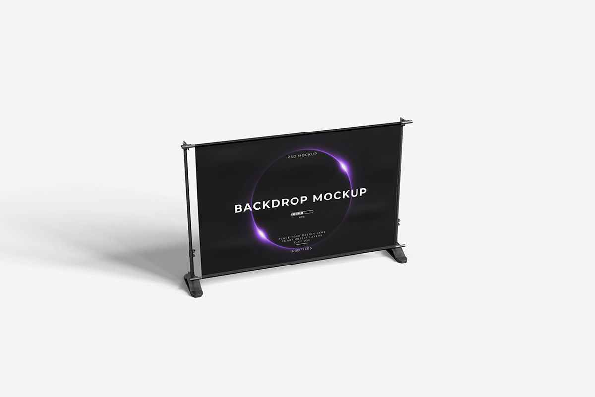 Backdrop Mockup, an Advertising Mockup by bimockup (Photo 2 of 6)