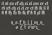 Bavides – Blackletter Font, a Blackletter Font by NDNL Studio (Thumbnail 9 of 9)