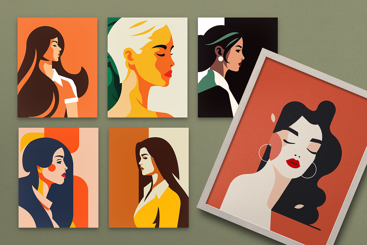Posters - Modern Art | Canva, a Poster Template by Vasya Kobelev (Photo 2 of 6)