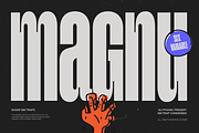 GC Magnu - Inktrap Condensed, a Sans Serif Font by Glyphonic (Thumbnail 1 of 15)